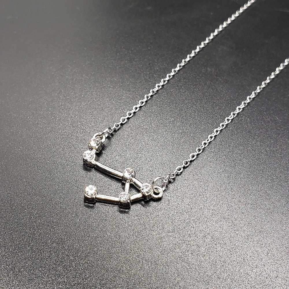 Libra Horoscope Zodiac Constellation Necklace